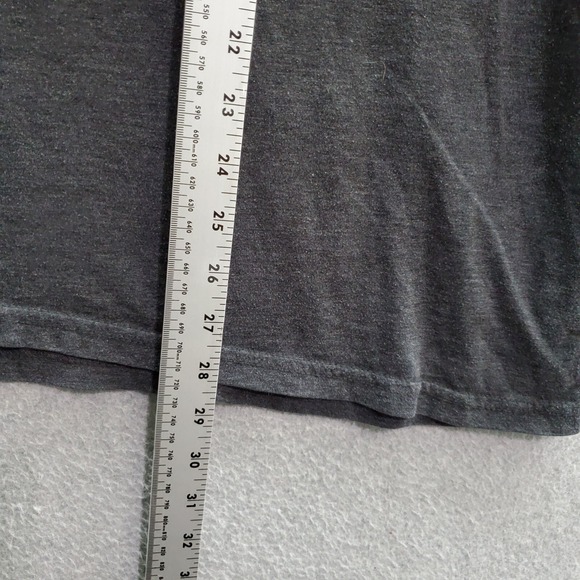 Star Wars Men T-Shirt XL Gray Vader Is Coming Look Busy Short Sleeve Crew Neck - Picture 5 of 8